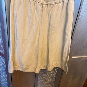 COS Cream Midi Shorts